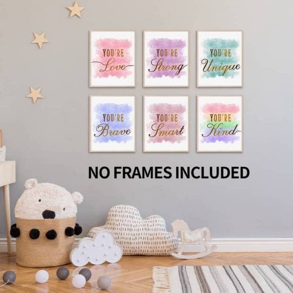 girls room decor poster