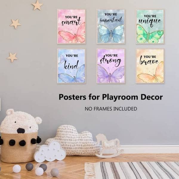 girls room decor poster