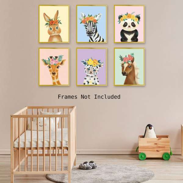 Kids Room Decor Nursery Wall Art Prints