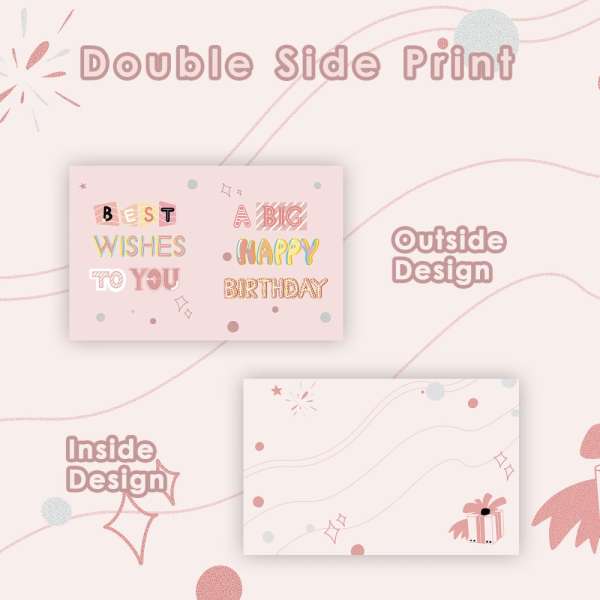 Birthday greeting card