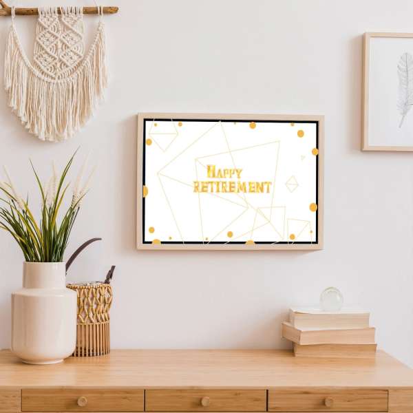 Retirement party decorations card