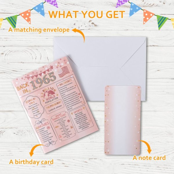 HOMANGA 60th Birthday Card(Rose Gold) - Image 3