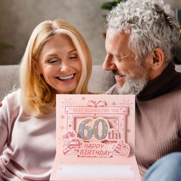 HOMANGA 60th Birthday Card(Rose Gold) - Image 5