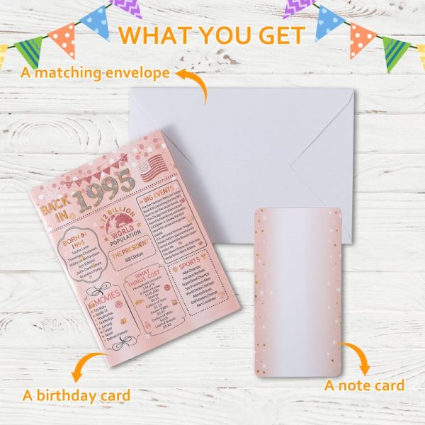 HOMANGA 30th Birthday Card(Rose Gold) - Image 3