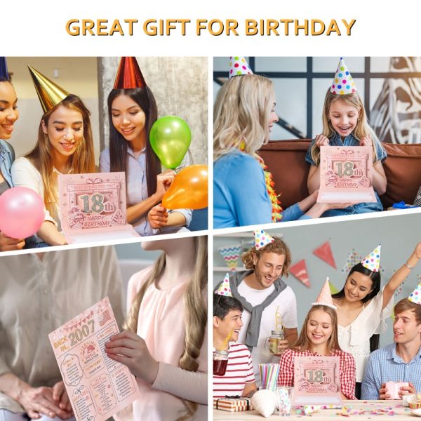 HOMANGA 18th Birthday Card(Rose Gold) - Image 6